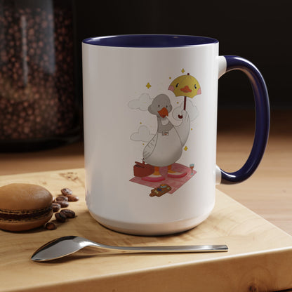 Badgie Ceramic Coffee Mug - Lesbian Goose “Tula”