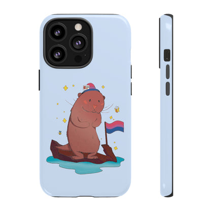 Badgie iPhone Case - Bisexual Otter "River"