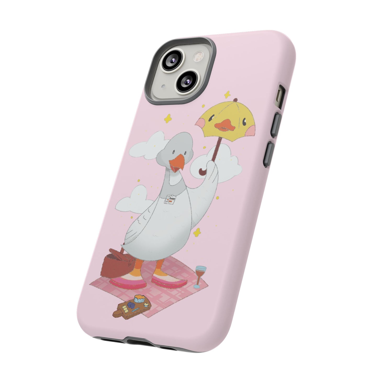 Badgie iPhone Case - Lesbian Goose "Tula"