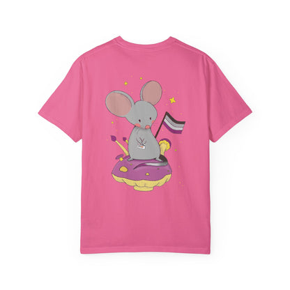 Badgie T-Shirt - Asexual Mouse "Roan"