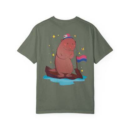 Badgie T-Shirt - Bisexual Otter "River"