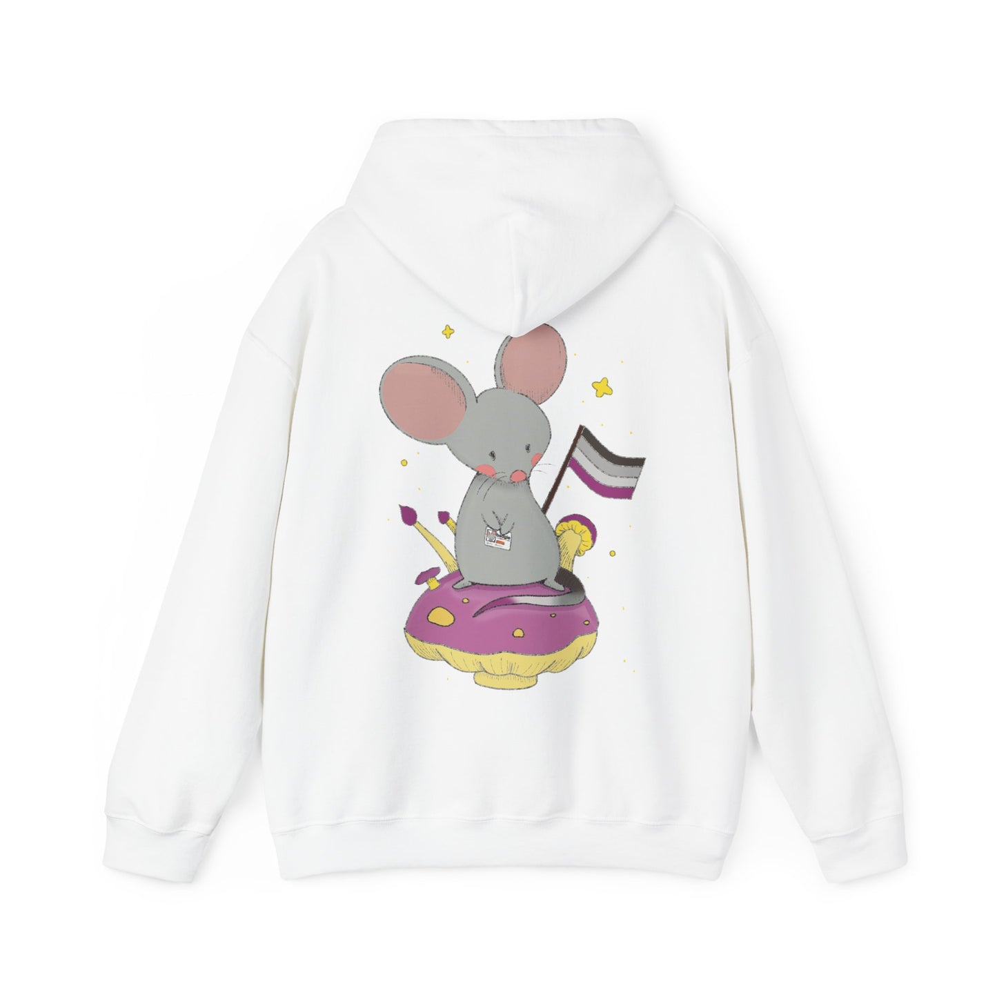 Badgie Hoodie -  Asexual Mouse “Roan”