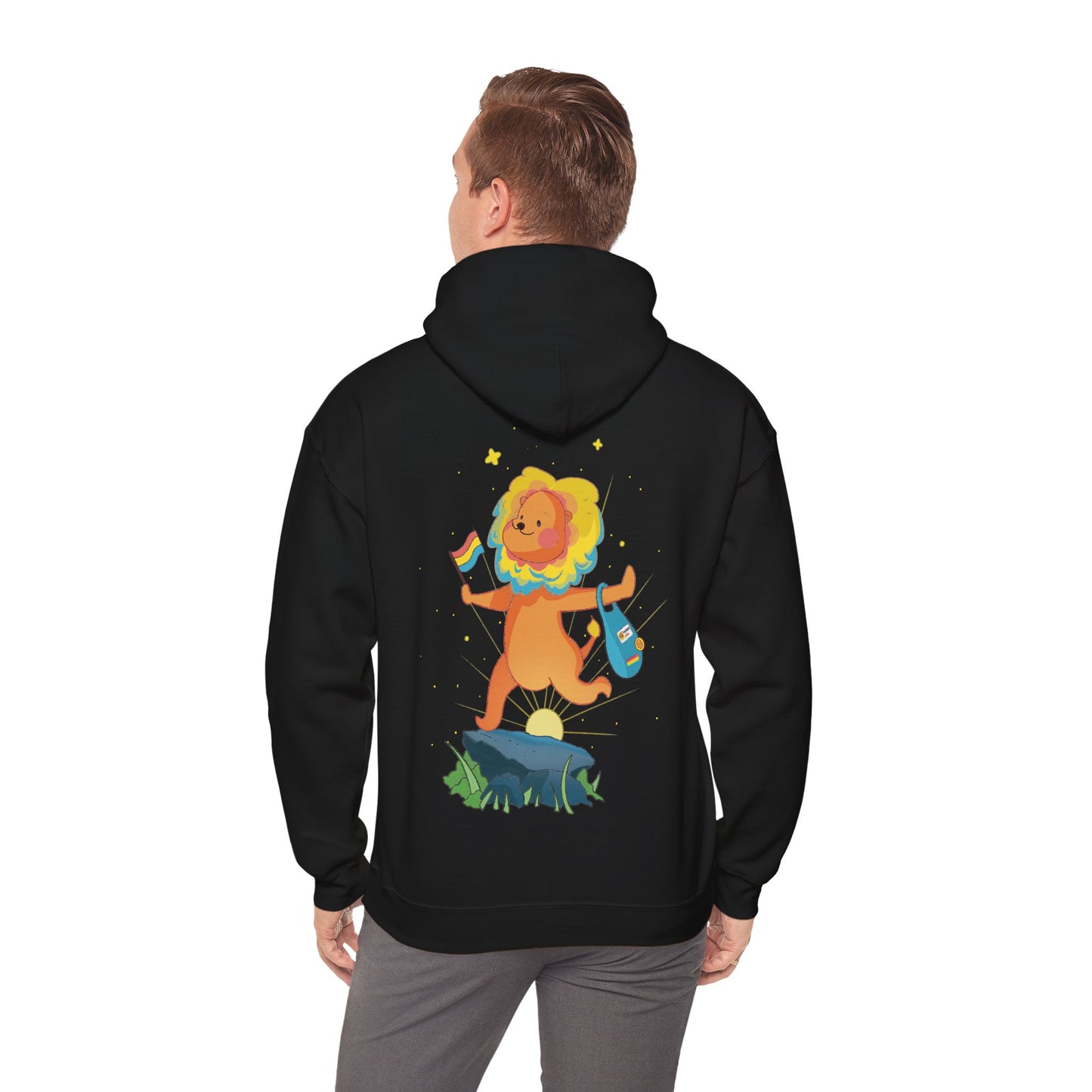 Badgie Hoodie -  Pansexual Lion "Barb"