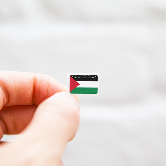 Badgie Palestine Flag Sticker