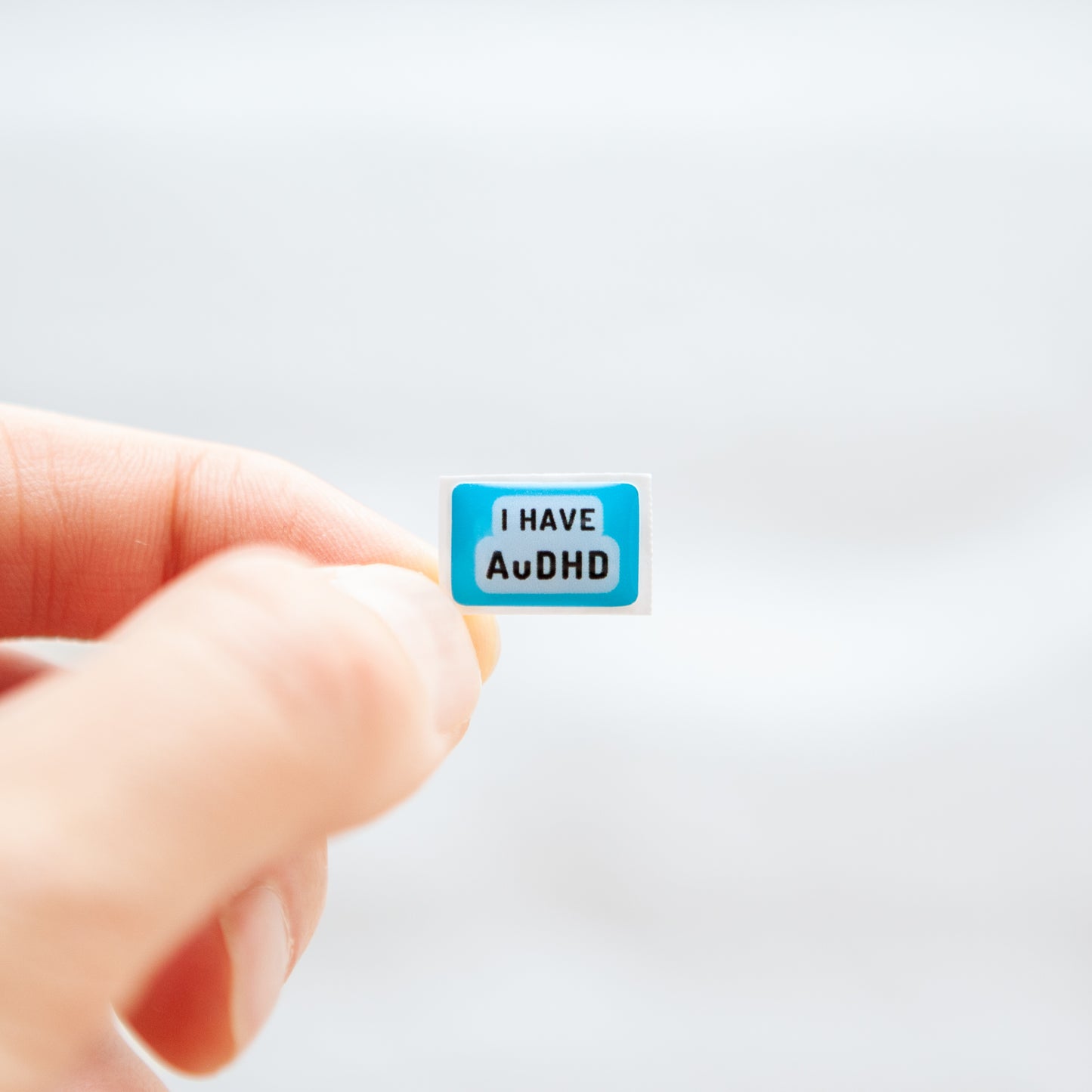 Badgie I Have AuDHD (Autism + ADHD) Sticker - Badgie