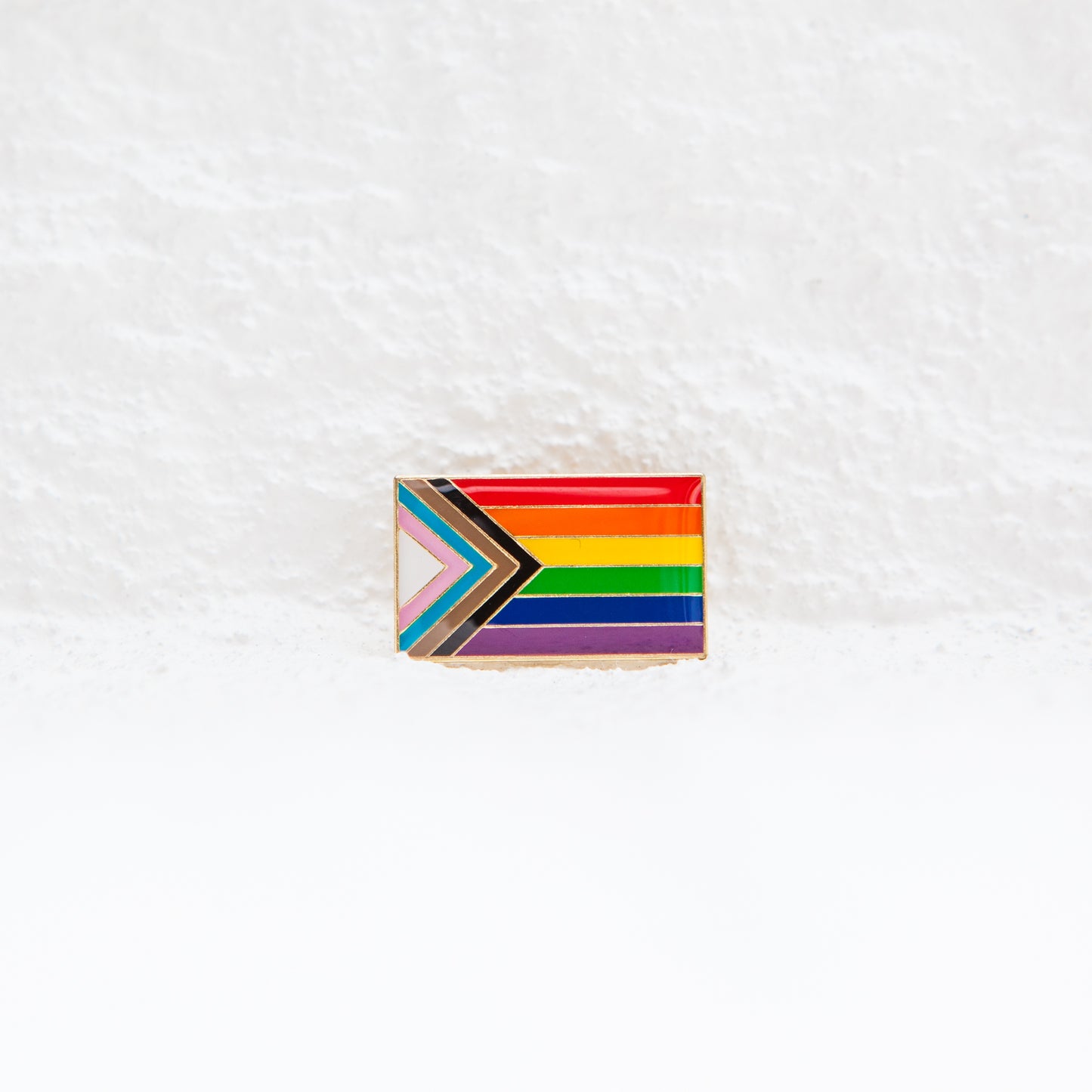 Progress Pride Flag Pin - Badgie