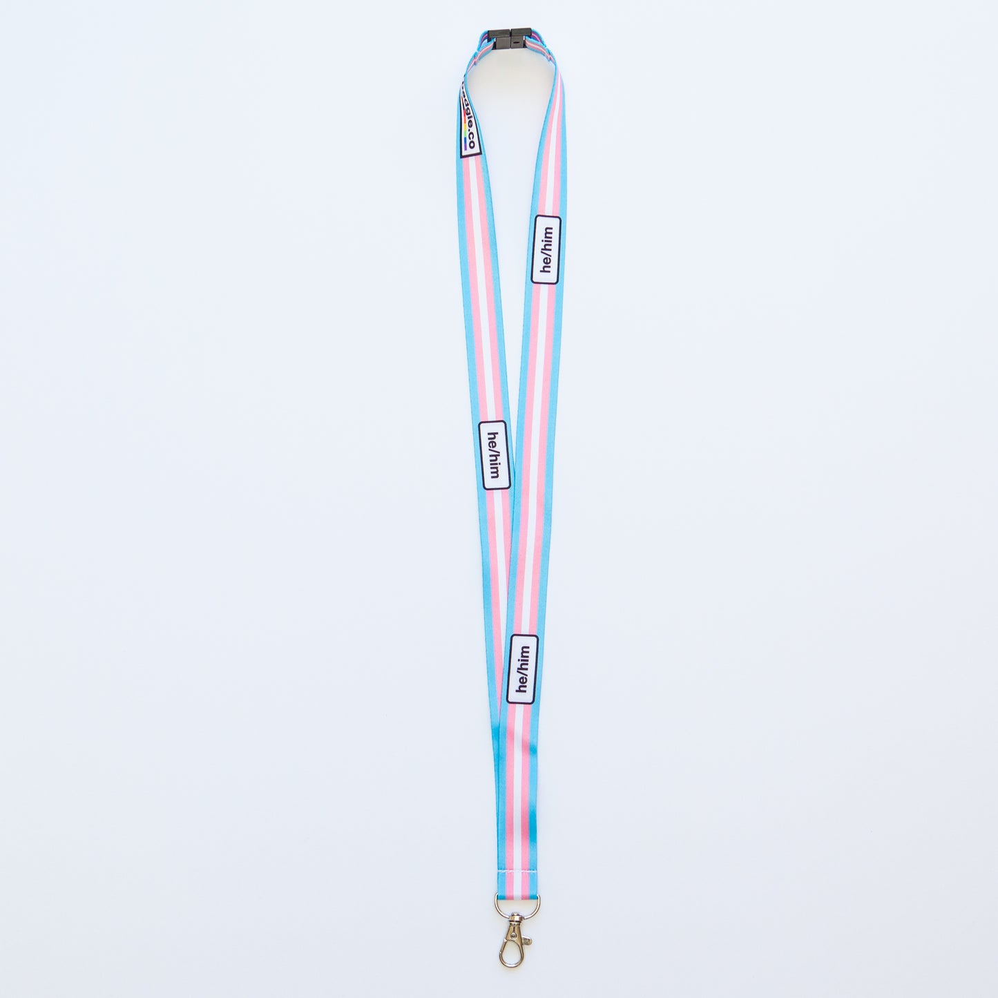 Badgie Trans Pronoun Lanyards - Badgie